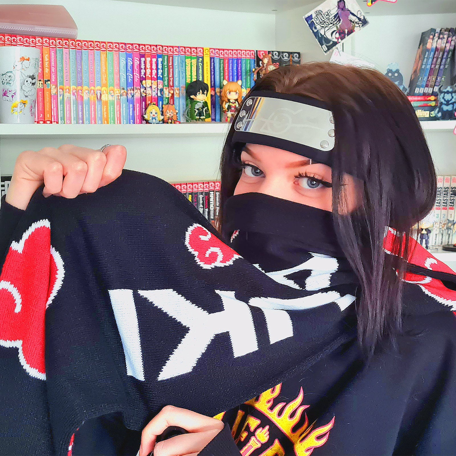 Produktbild Naruto - Akatsuki-scarf