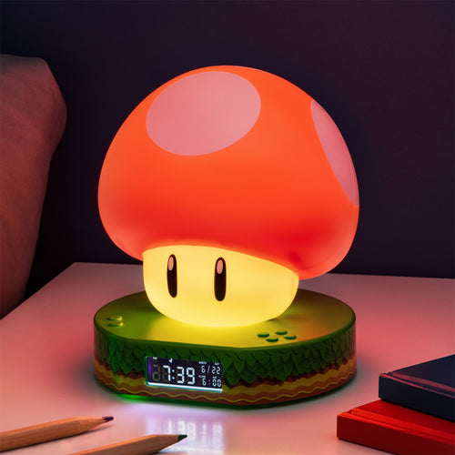 Produktbild Super Mario - Super-Svamp Väckarklocka
