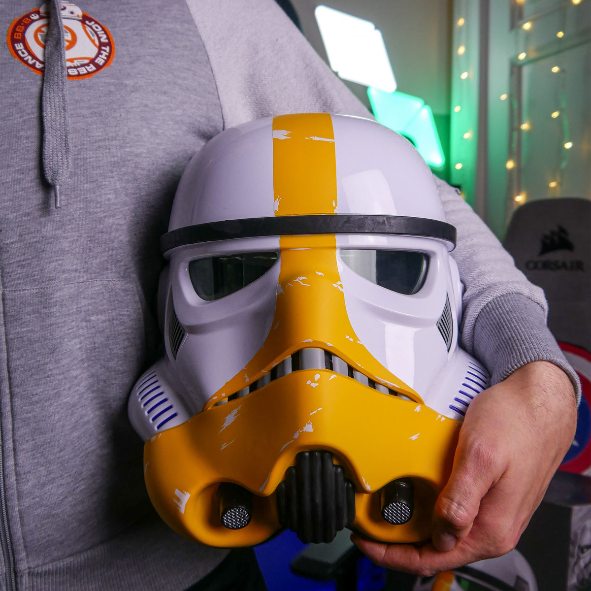 Produktbild Star Wars - Artillery Stormtrooper hjälmreplika med röstförvrängare