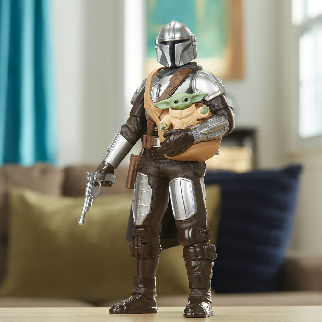 Produktbild Mando och Grogu Interaktivt Actionfigursset - Star Wars The Mandalorian