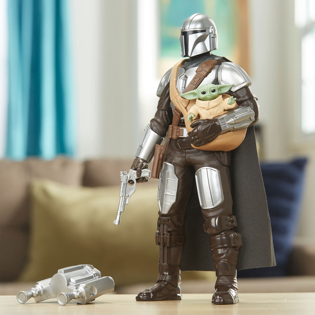 Produktbild Mando och Grogu Interaktivt Actionfigursset - Star Wars The Mandalorian