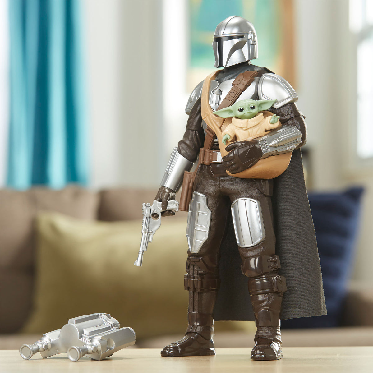Produktbild Mando och Grogu Interaktivt Actionfigursset - Star Wars The Mandalorian