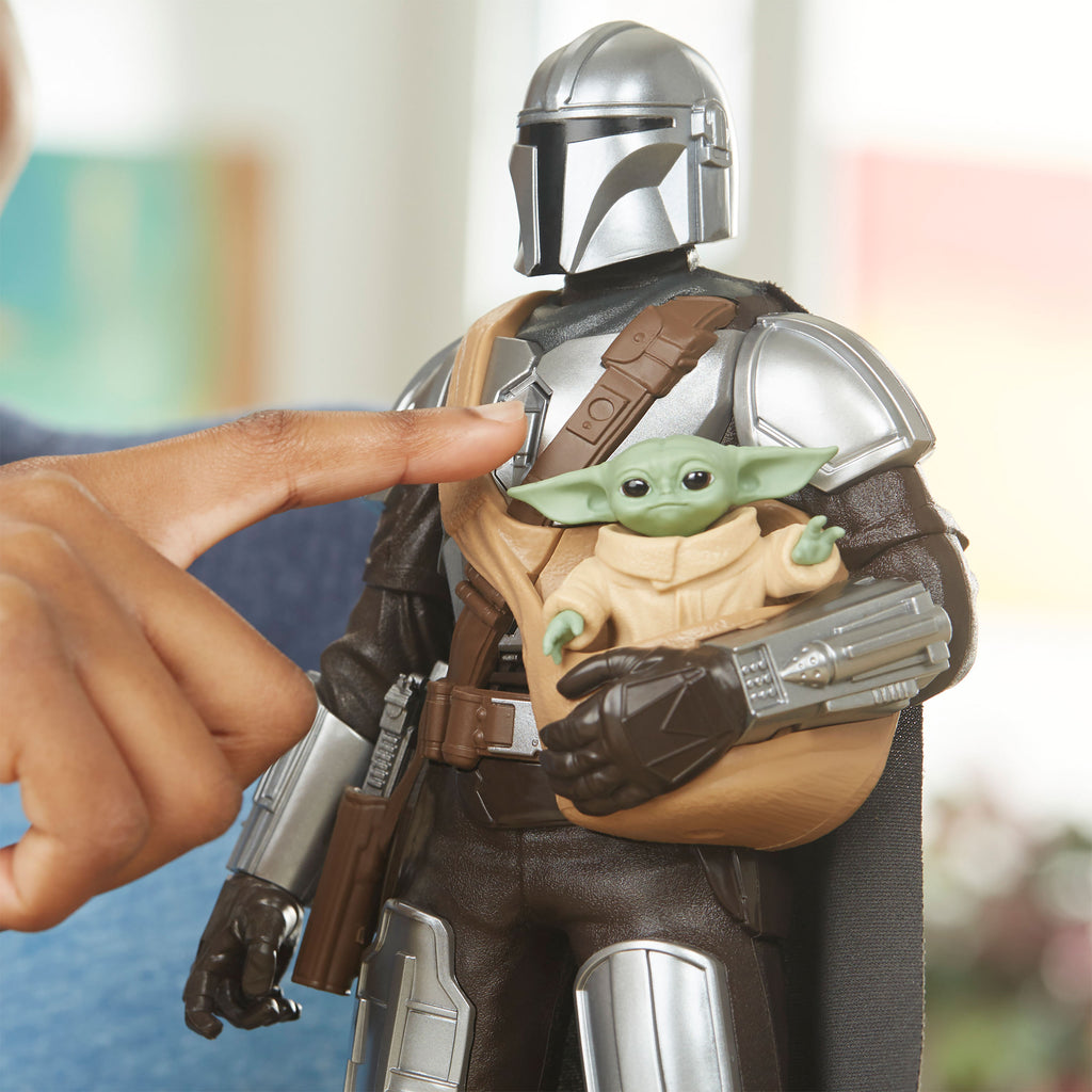 Produktbild Mando och Grogu Interaktivt Actionfigursset - Star Wars The Mandalorian