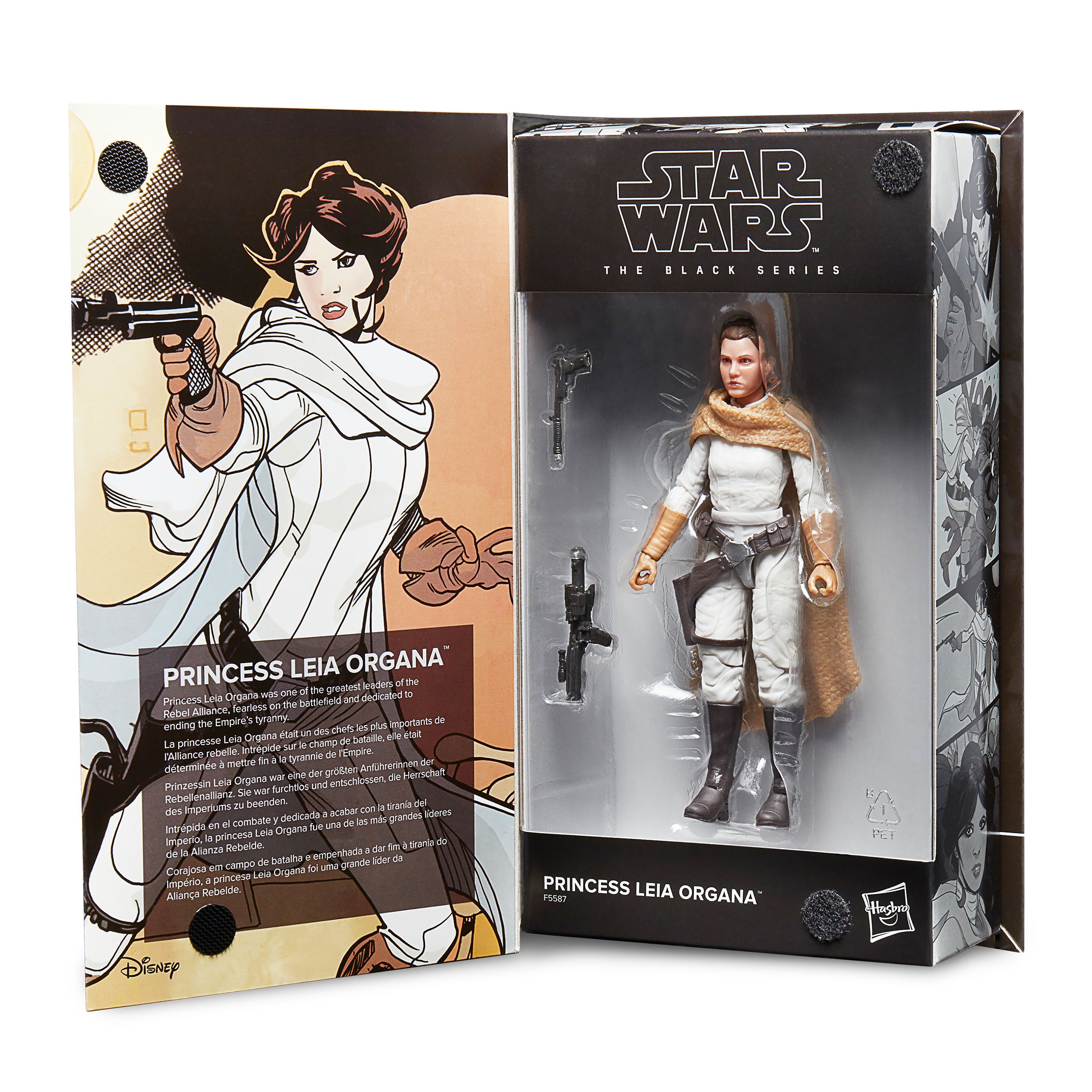 Produktbild Star Wars - Prinsessan Leia actionfigur