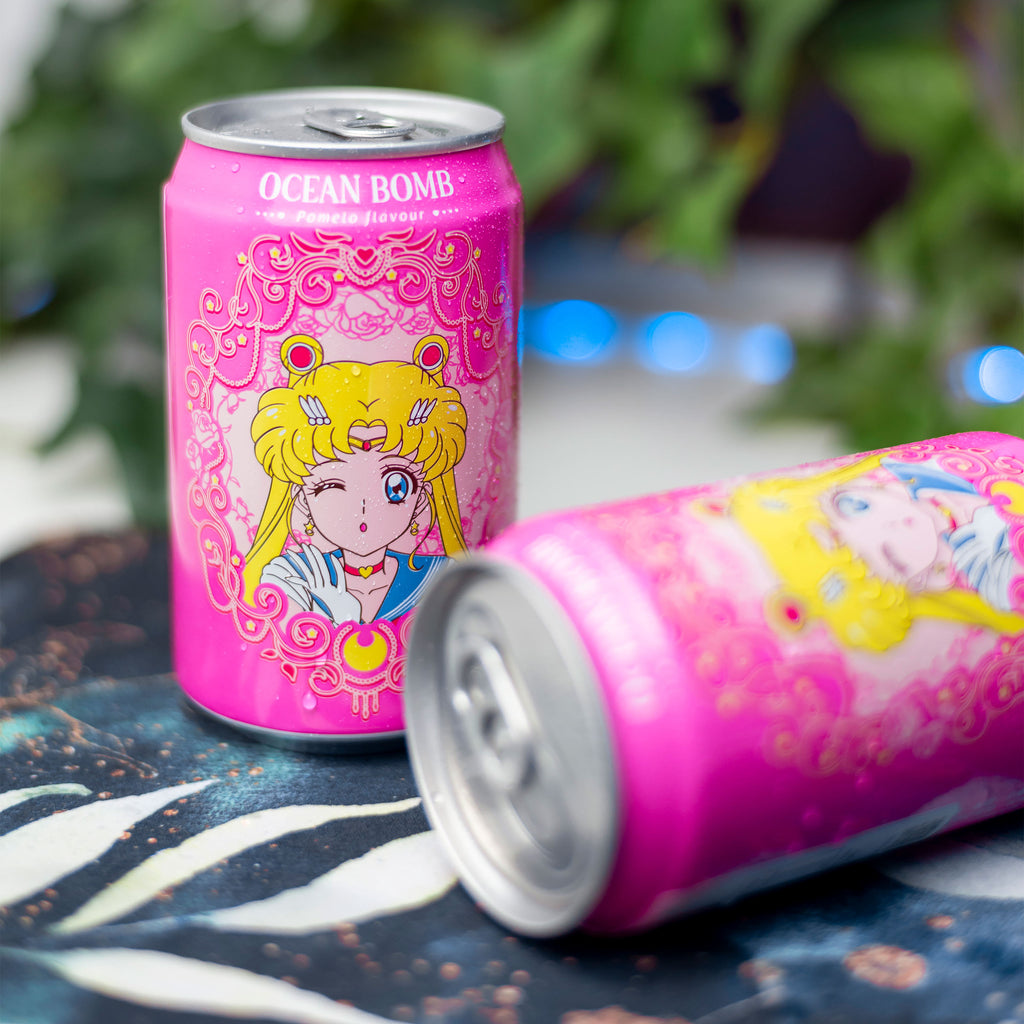 Produktbild Sailor Moon - Ocean Bomb Kolsyrat Vatten med Pomelosmak