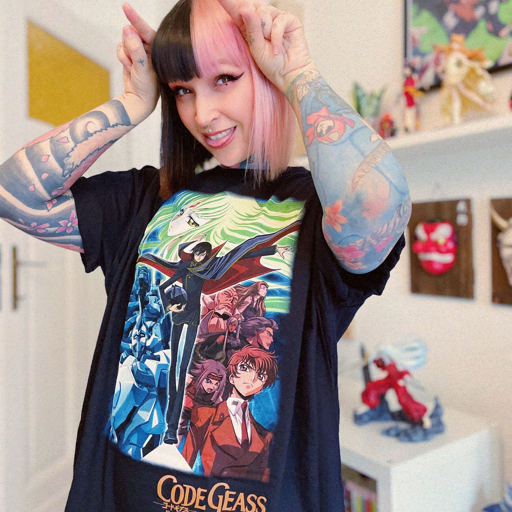 Produktbild Code Geass - Poster T-shirt svart