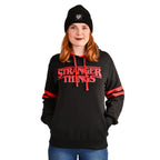 Produktbild Stranger Things - Logotyp Huvtröja svart