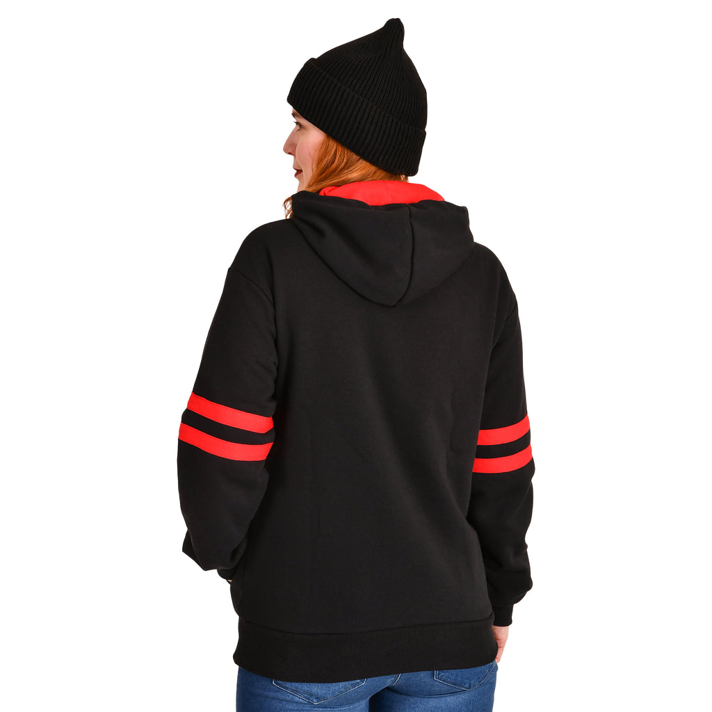 Produktbild Stranger Things - Logotyp Huvtröja svart