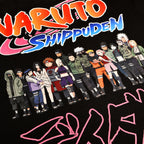 Produktbild Naruto Shippuden - Grupp Oversize T-shirt svart