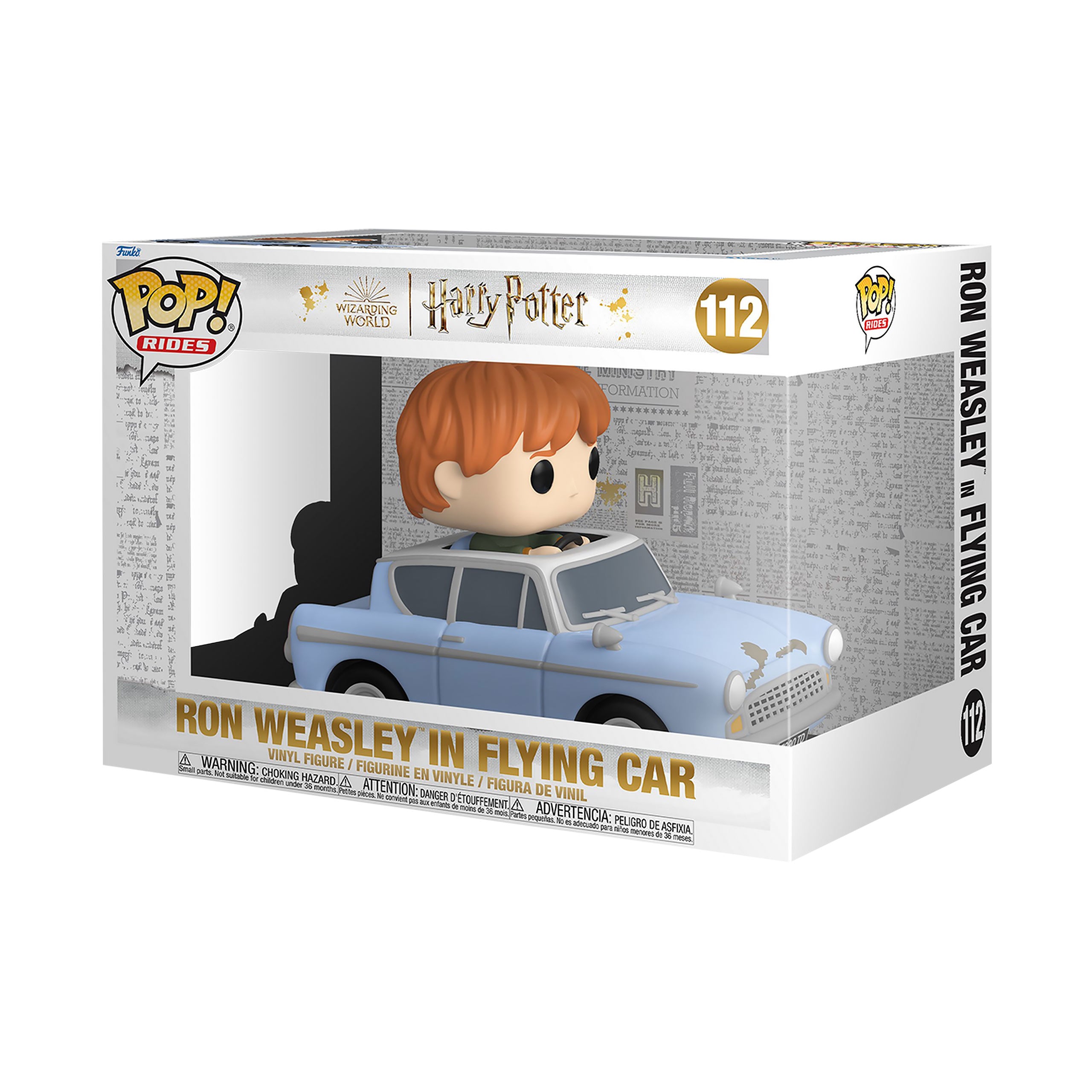 Produktbild Ron i den flygande bilen Funko Pop figur - Harry Potter