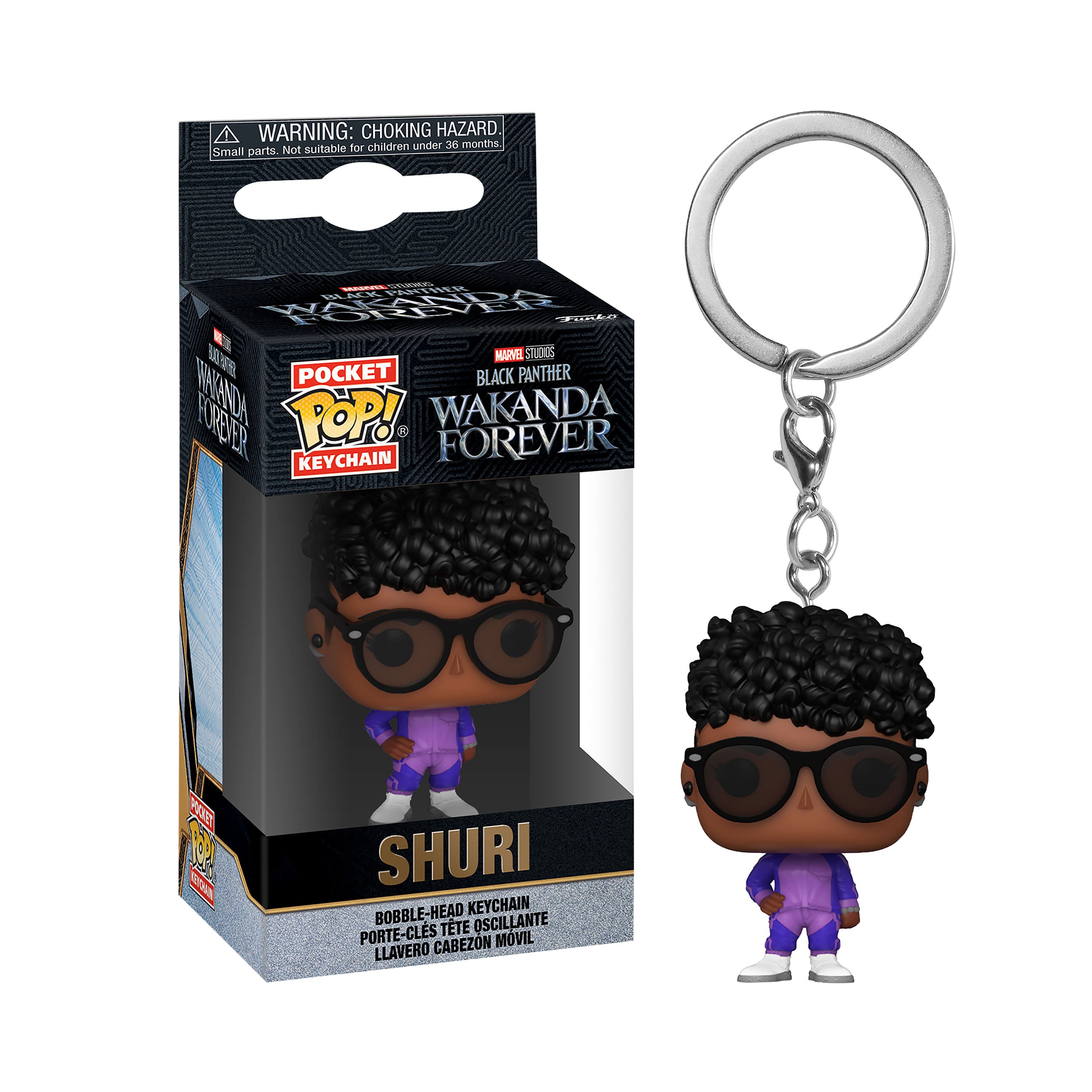 Produktbild Black Panther - Shuri Funko Pop nyckelring