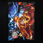Produktbild Demon Slayer - Rengoku vs. Akaza T-shirt svart
