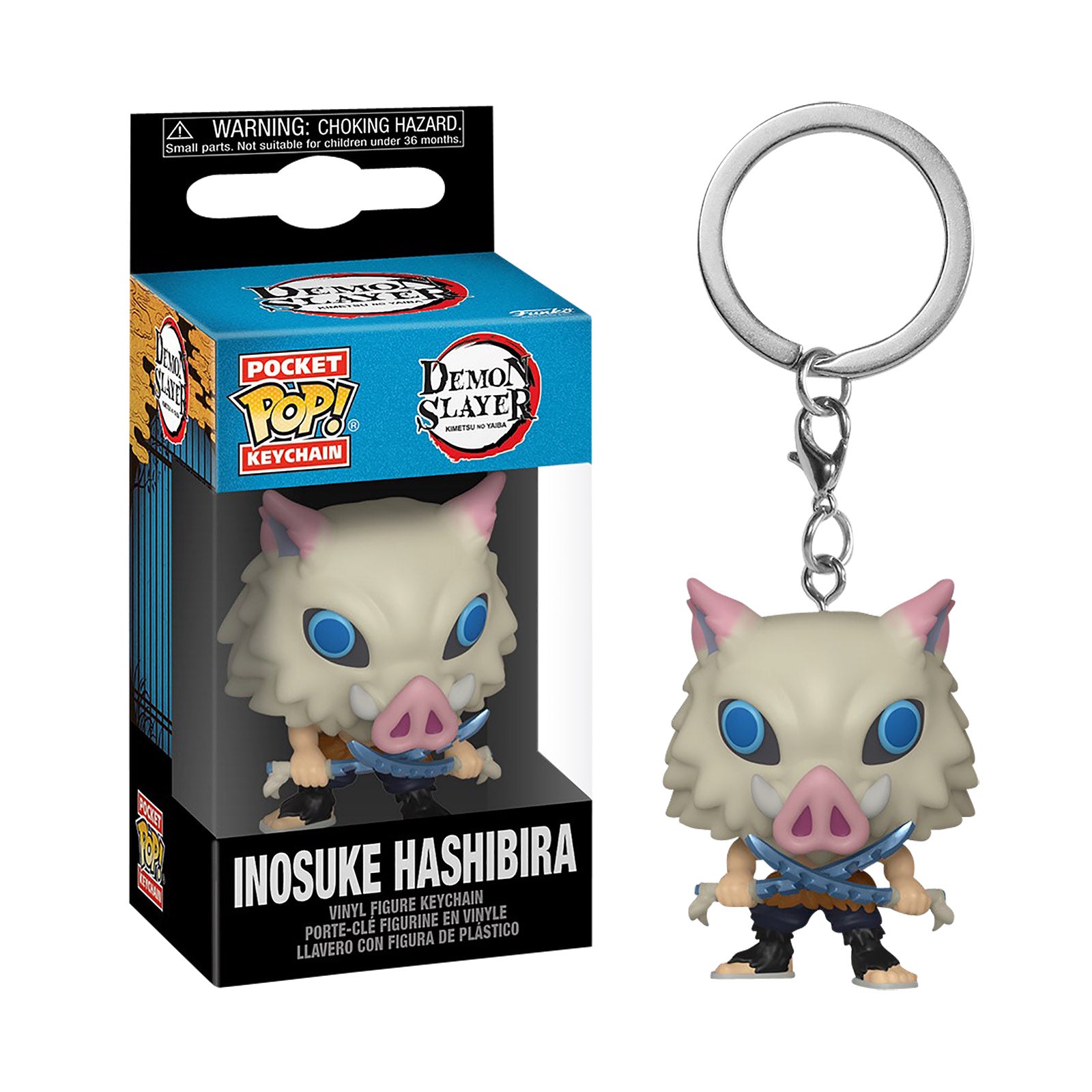 Produktbild Demon Slayer - Inosuke Funko Pop Nyckelring