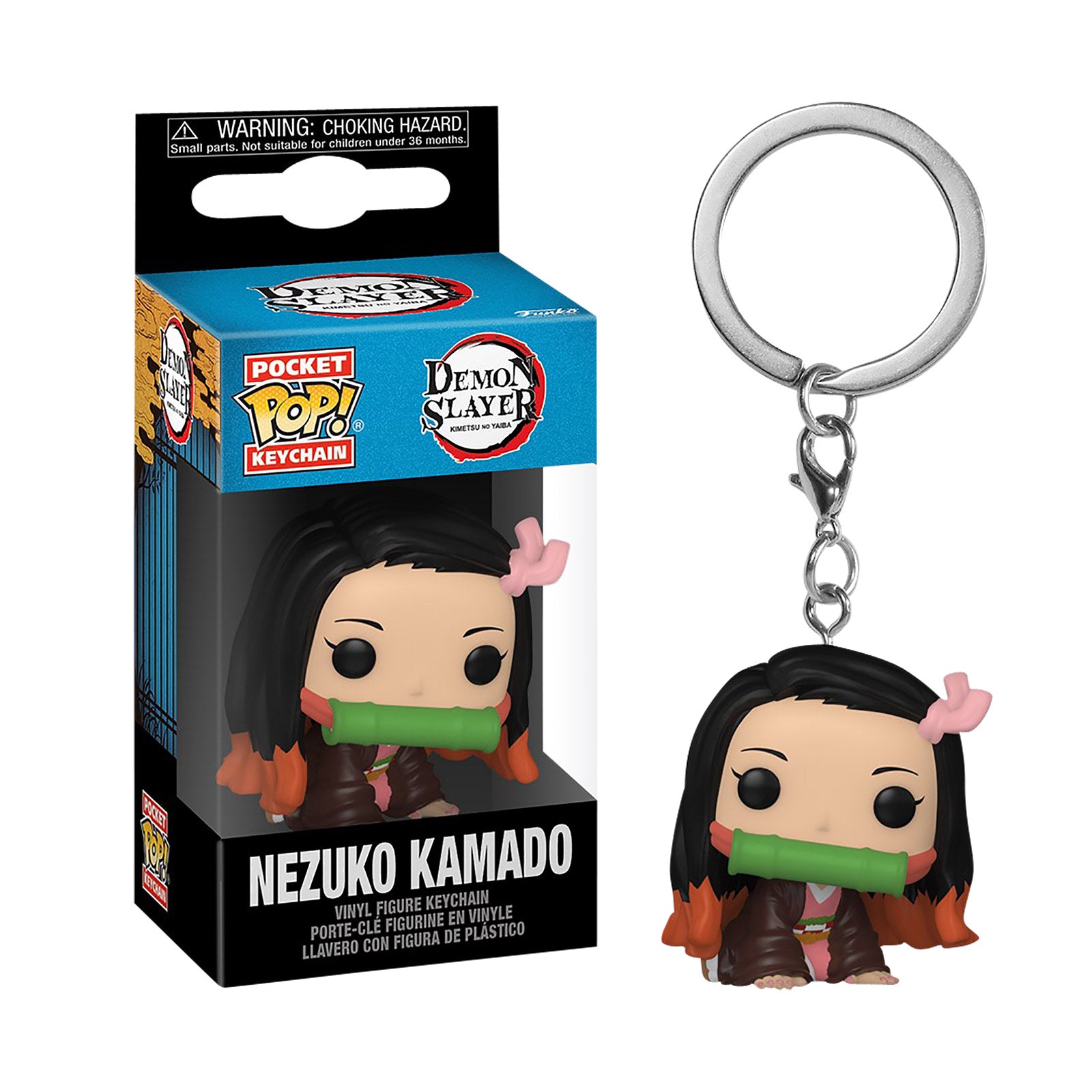 Produktbild Demon Slayer – Nezuko Funko Pop Nyckelring