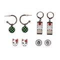 Produktbild Demon Slayer - Symbolörhängen 4-pack