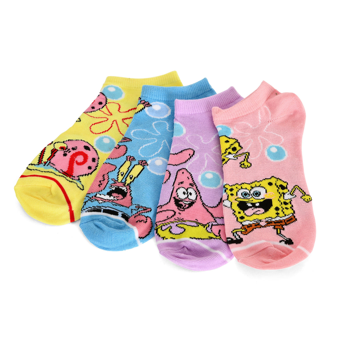 Produktbild SpongeBob - Friends Sneaker Strumpor 4-pack