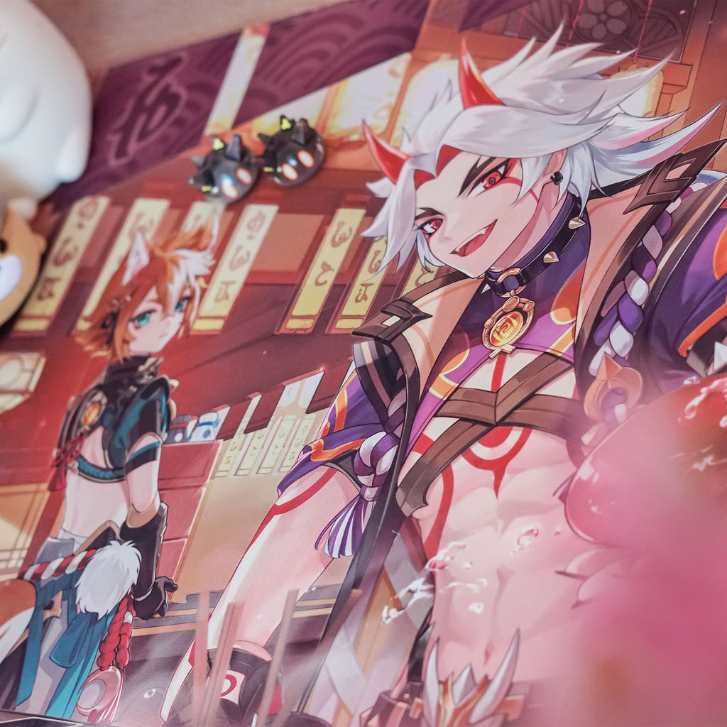 Produktbild Genshin Impact - Arataki Itto & Gorou Musmatta
