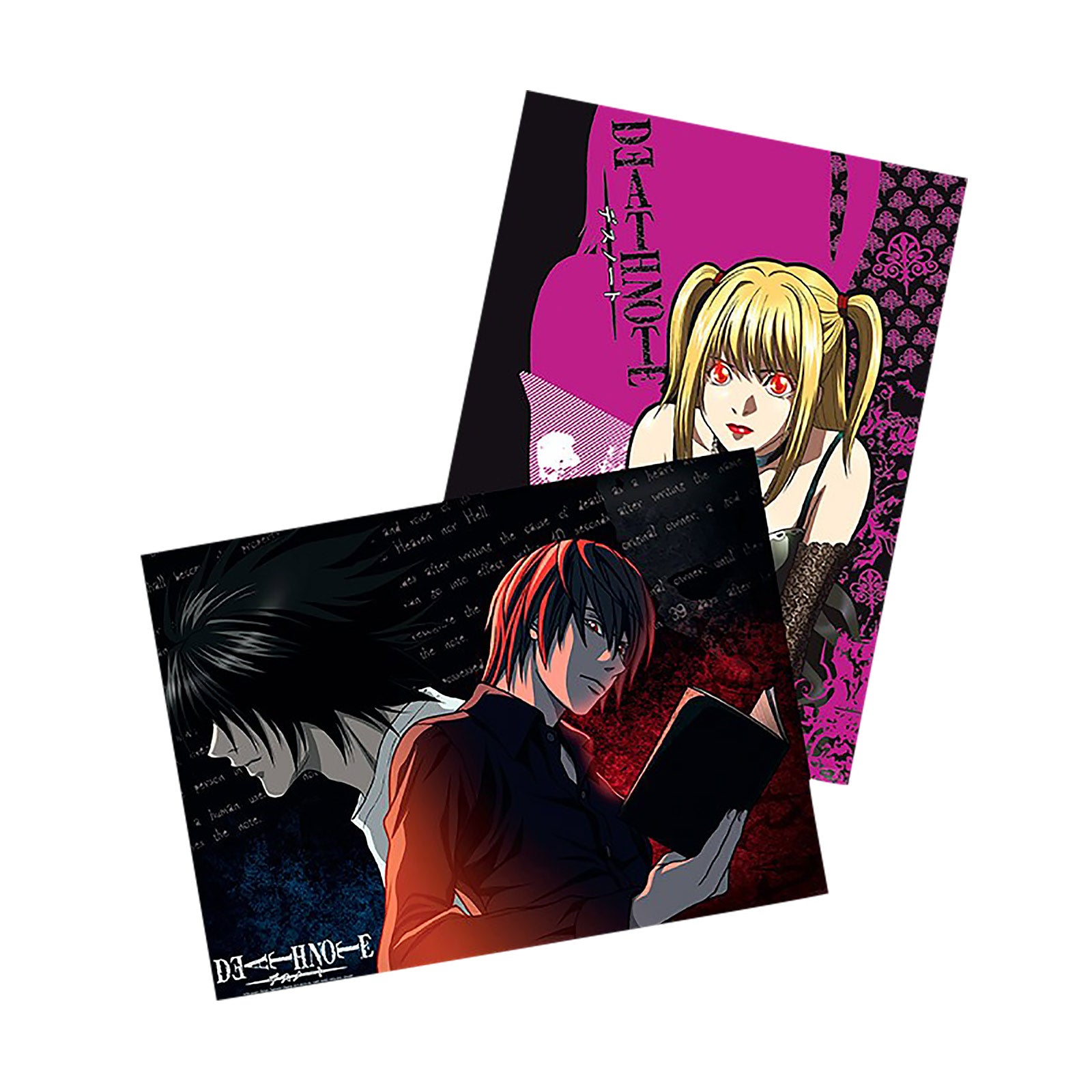 Produktbild Death Note - L vs. Light & Misa Chibi Poster 2-delarsset