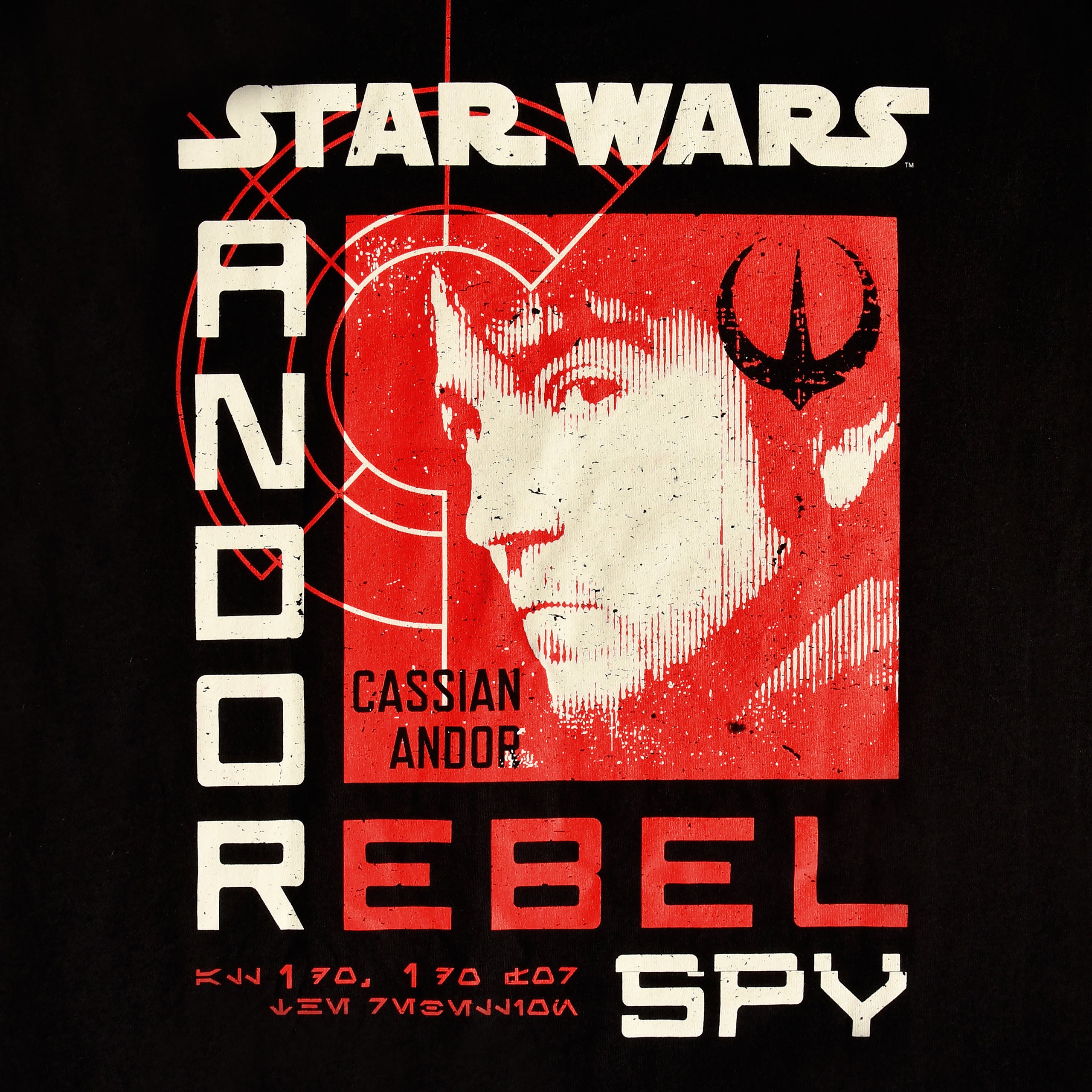 Produktbild Star Wars - Andor Rebel Spy T-shirt svart