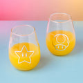 Produktbild Super Mario - Stjärna & Super Svamp Glas 2-pack