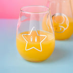 Produktbild Super Mario - Stjärna & Super Svamp Glas 2-pack