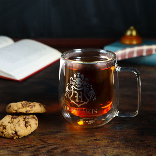 Produktbild Harry Potter - Glas med Hogwarts-emblem