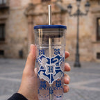 Produktbild Harry Potter - Hogwarts mugg med sugrör