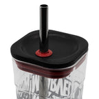 Produktbild Marvel - Mugg med logotyp och sugrör