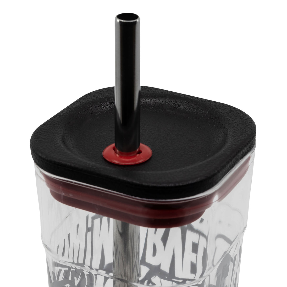 Produktbild Marvel - Mugg med logotyp och sugrör