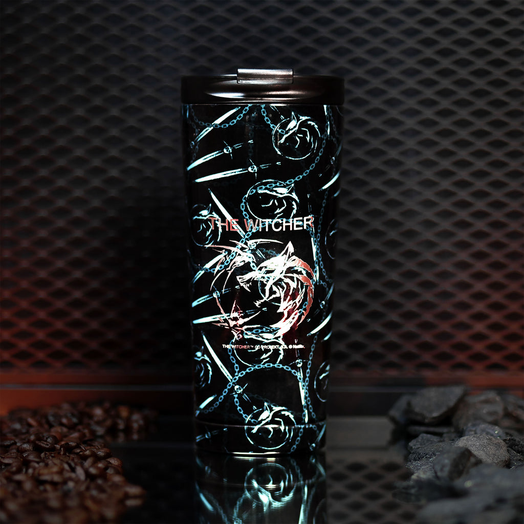 Produktbild Witcher - Wolf Logo To Go-mugg