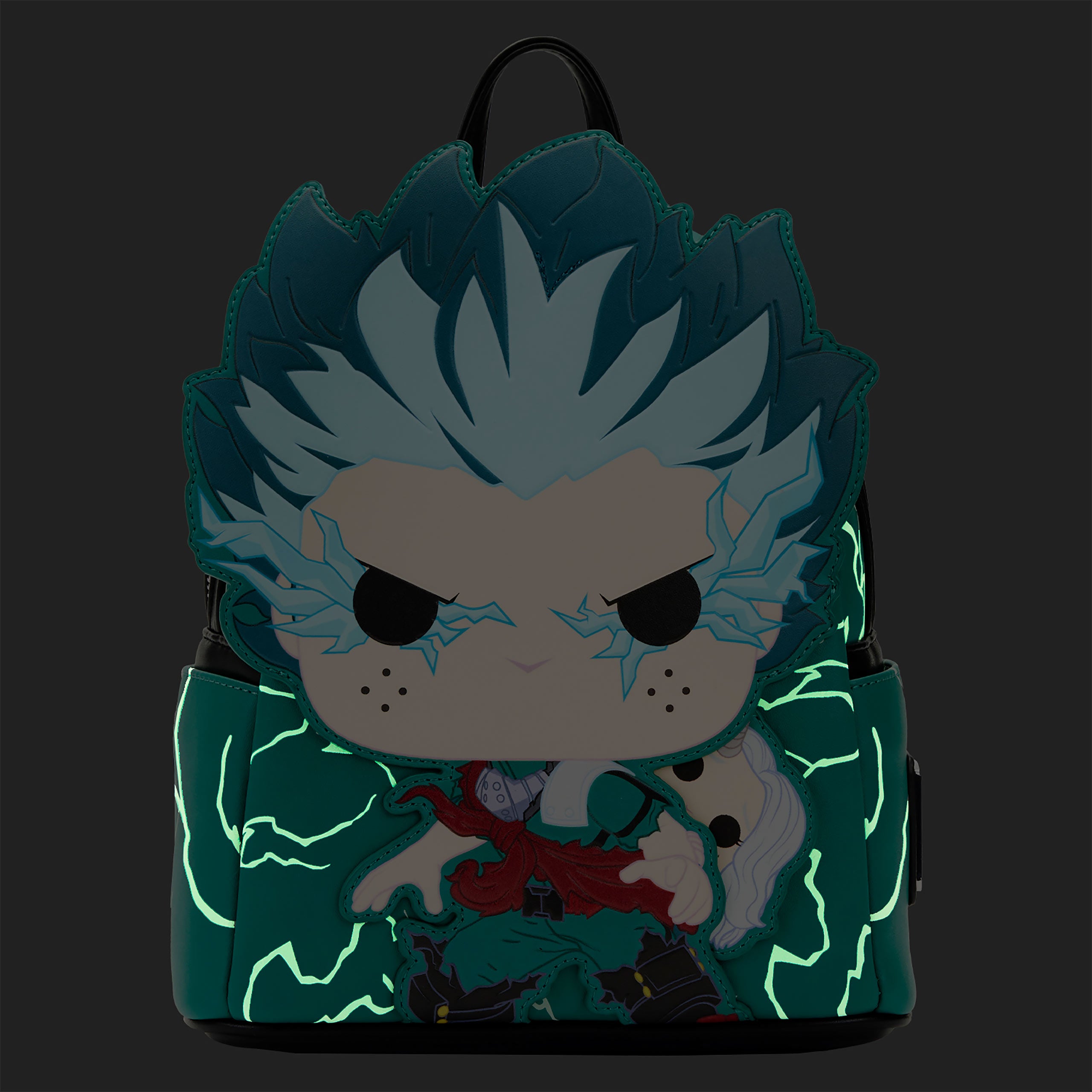 Produktbild Deku Glow in the Dark Mini Ryggsäck - My Hero Academia