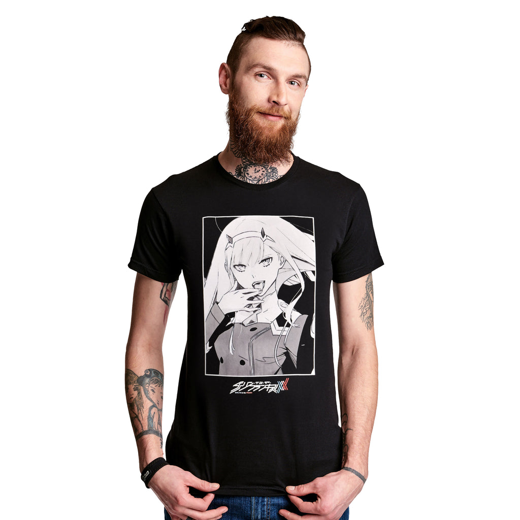 Product image Darling in the Franxx - Zero Two Black Crew T-Shirt black