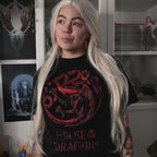 Produktbild House of the Dragon - Logotyp T-shirt svart