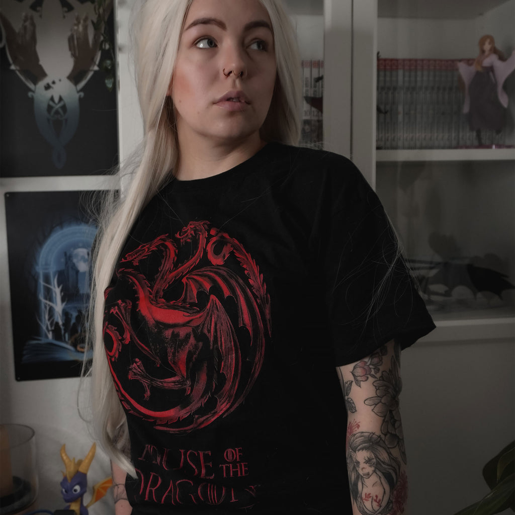 Produktbild House of the Dragon - Logotyp T-shirt svart