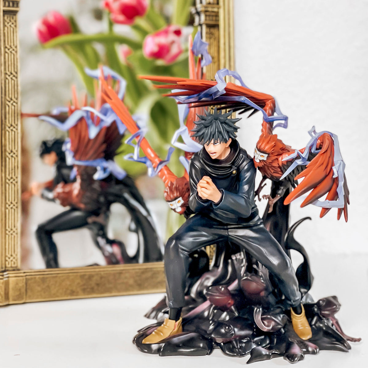 Produktbild Jujutsu Kaisen - Megumi Fushiguro och Nue Staty