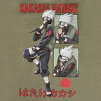 Produktbild Naruto - Kakashi Hatake T-shirt grön
