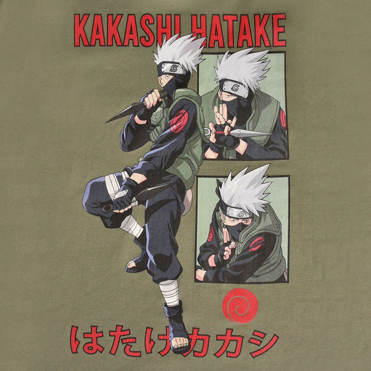 Produktbild Naruto - Kakashi Hatake T-shirt grön