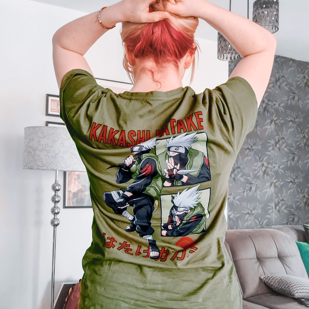 Produktbild Naruto - Kakashi Hatake T-shirt grön