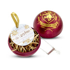 Produktbild Harry Potter - Julgranskula med Gryffindor-vapen och halsband