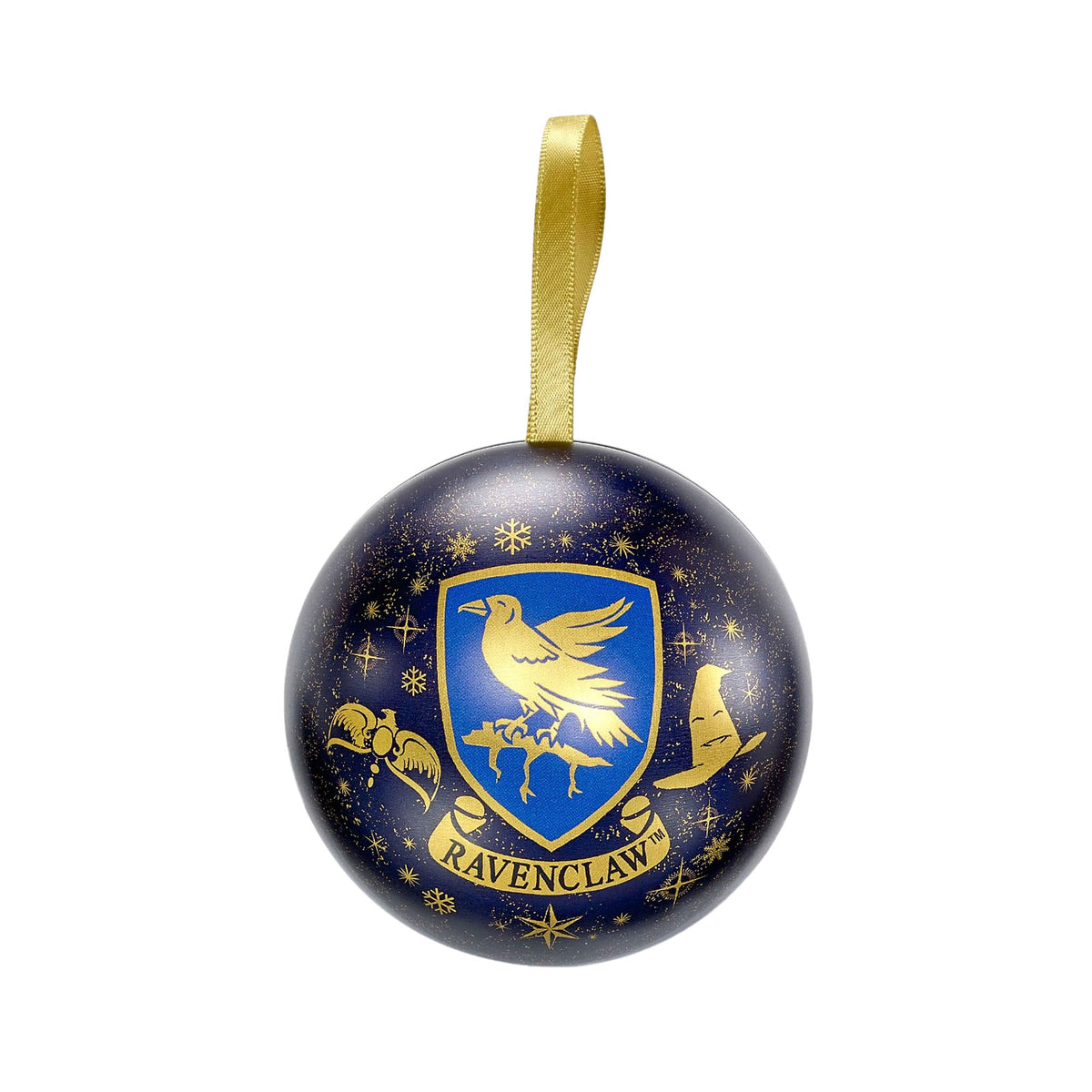 Produktbild Harry Potter - Julgranskula med Ravenclaw-emblem och halsband