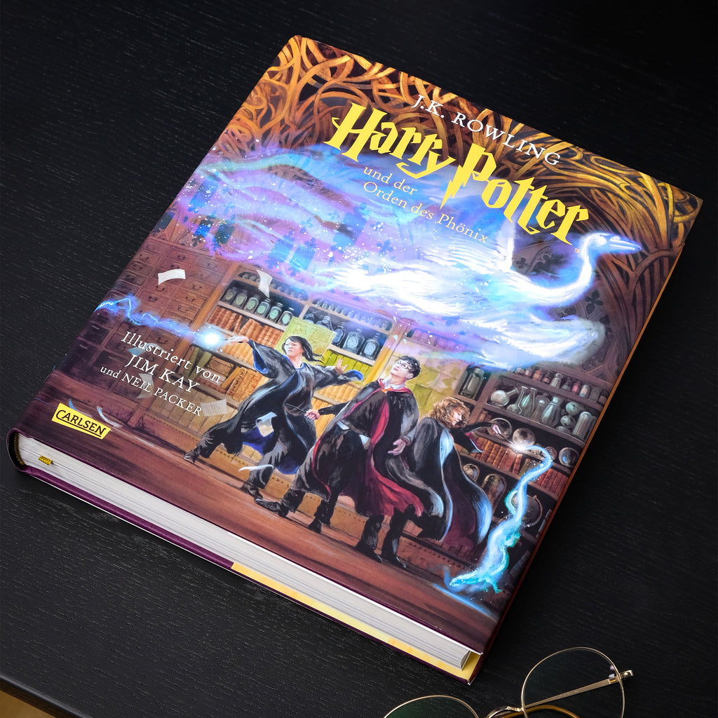 Produktbild Harry Potter och Fenixorden - Illustrerad Lyxutgåva
