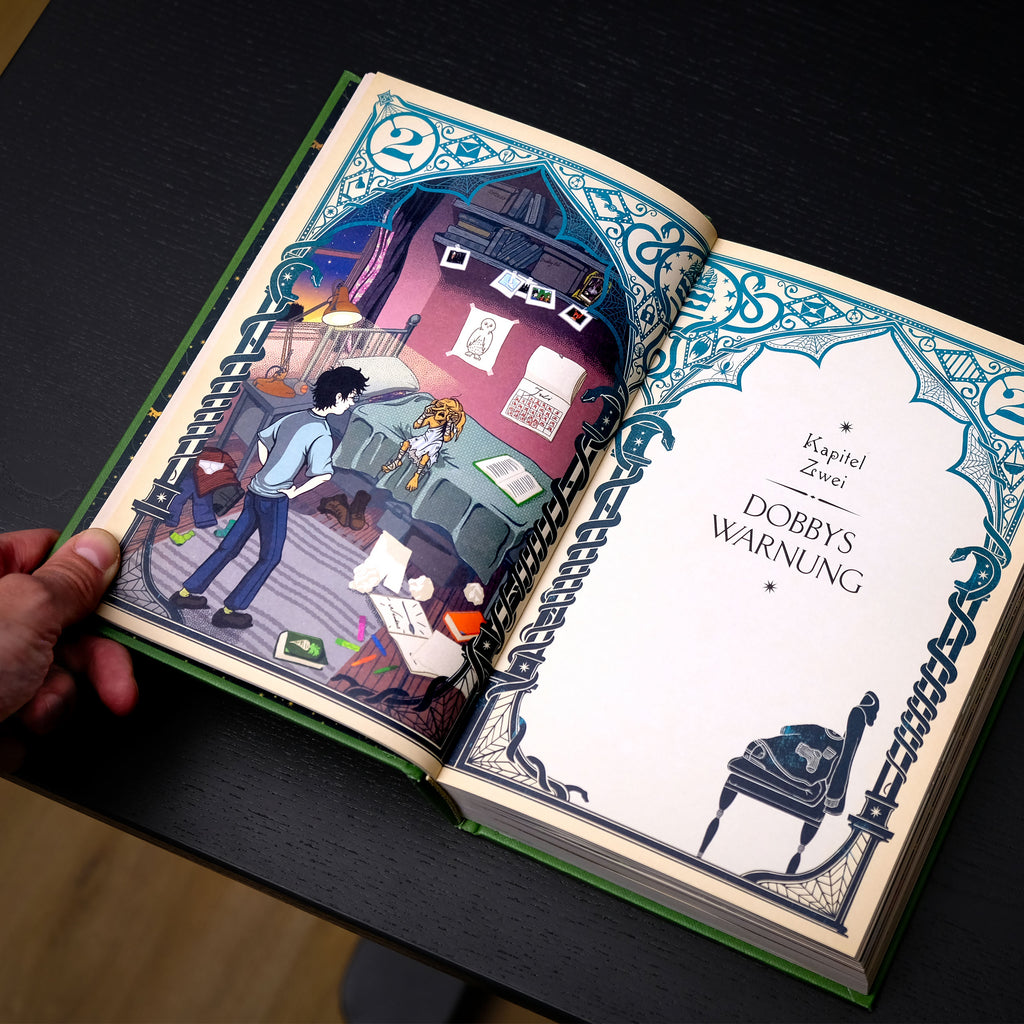 Produktbild Harry Potter och Hemligheternas kammare - MinaLima-utgåvan