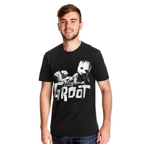 Produktbild Groot T-shirt svart - Guardians of the Galaxy