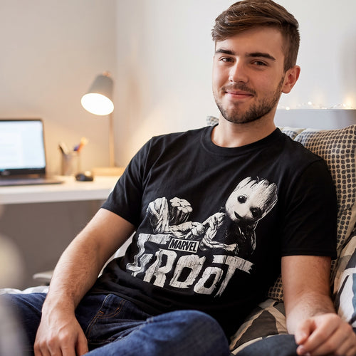 Produktbild Groot T-shirt svart - Guardians of the Galaxy