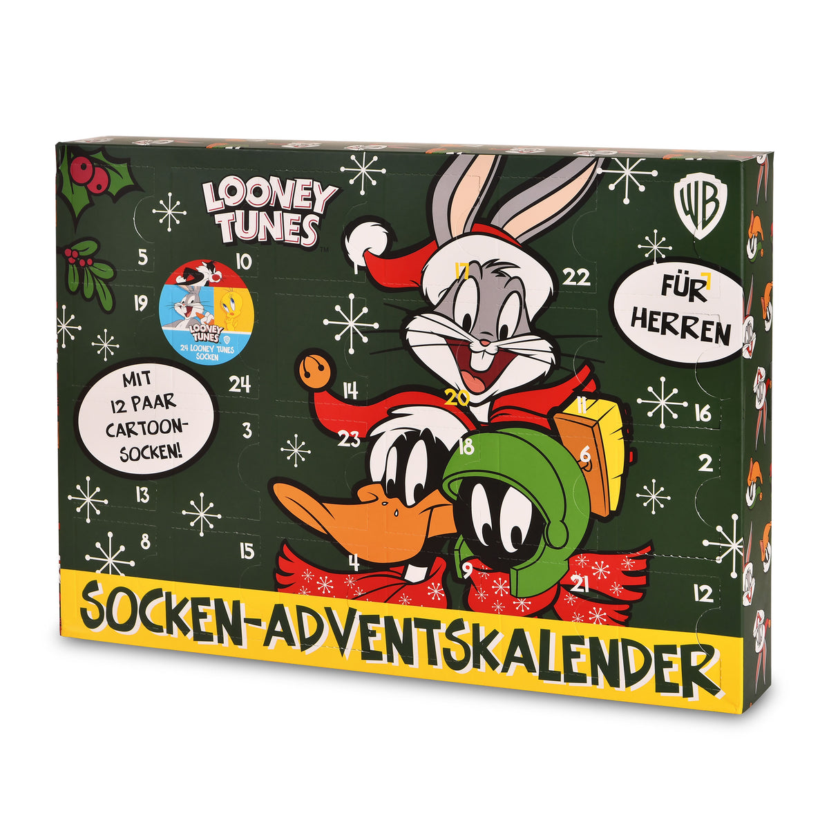 Produktbild Looney Tunes - Strumpkalender Advent 42-46