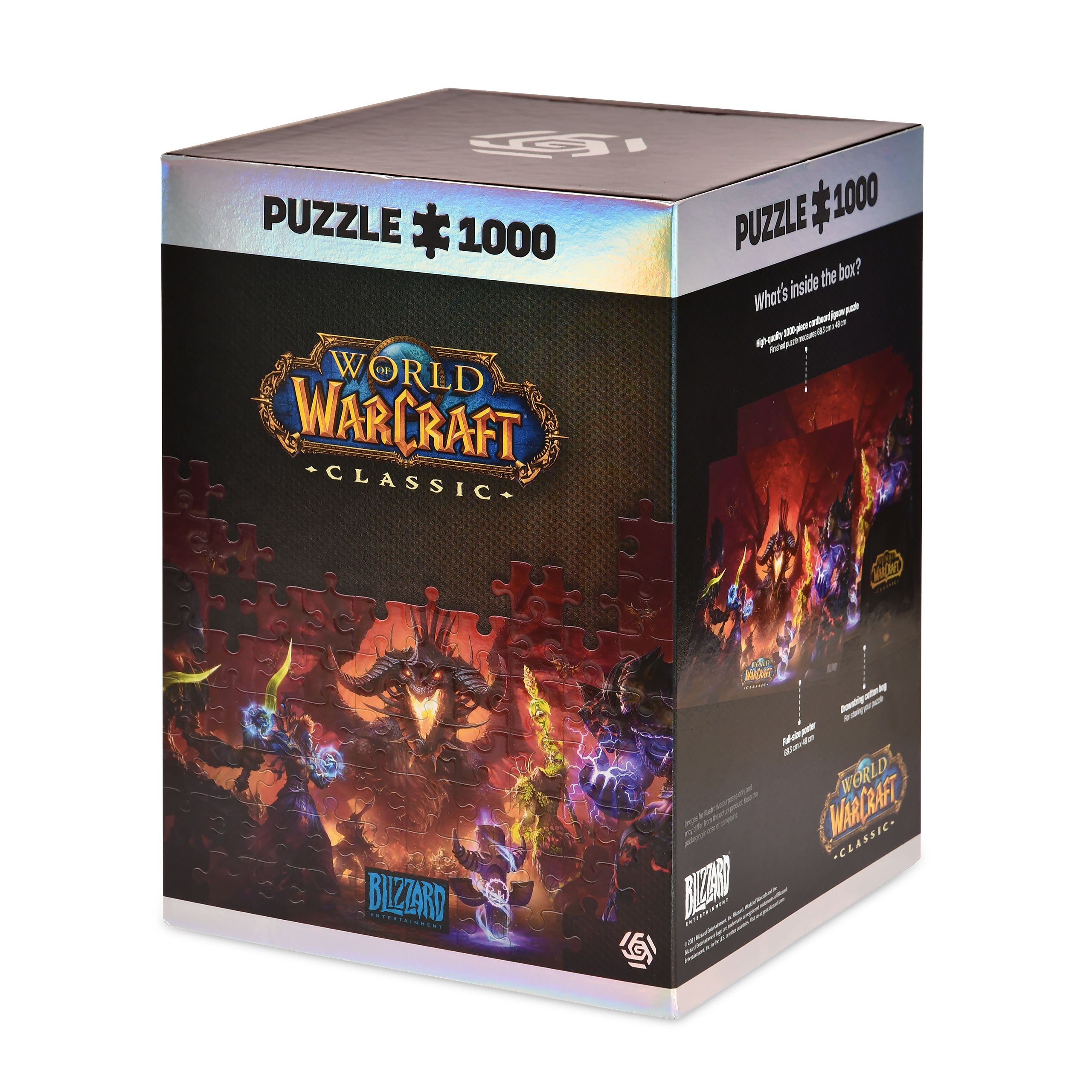 Produktbild World of Warcraft - Onyxia-pussel med logotygtpåse