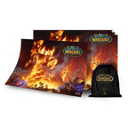 Produktbild World of Warcraft - Ragnaros-pussel med logotygtpåse