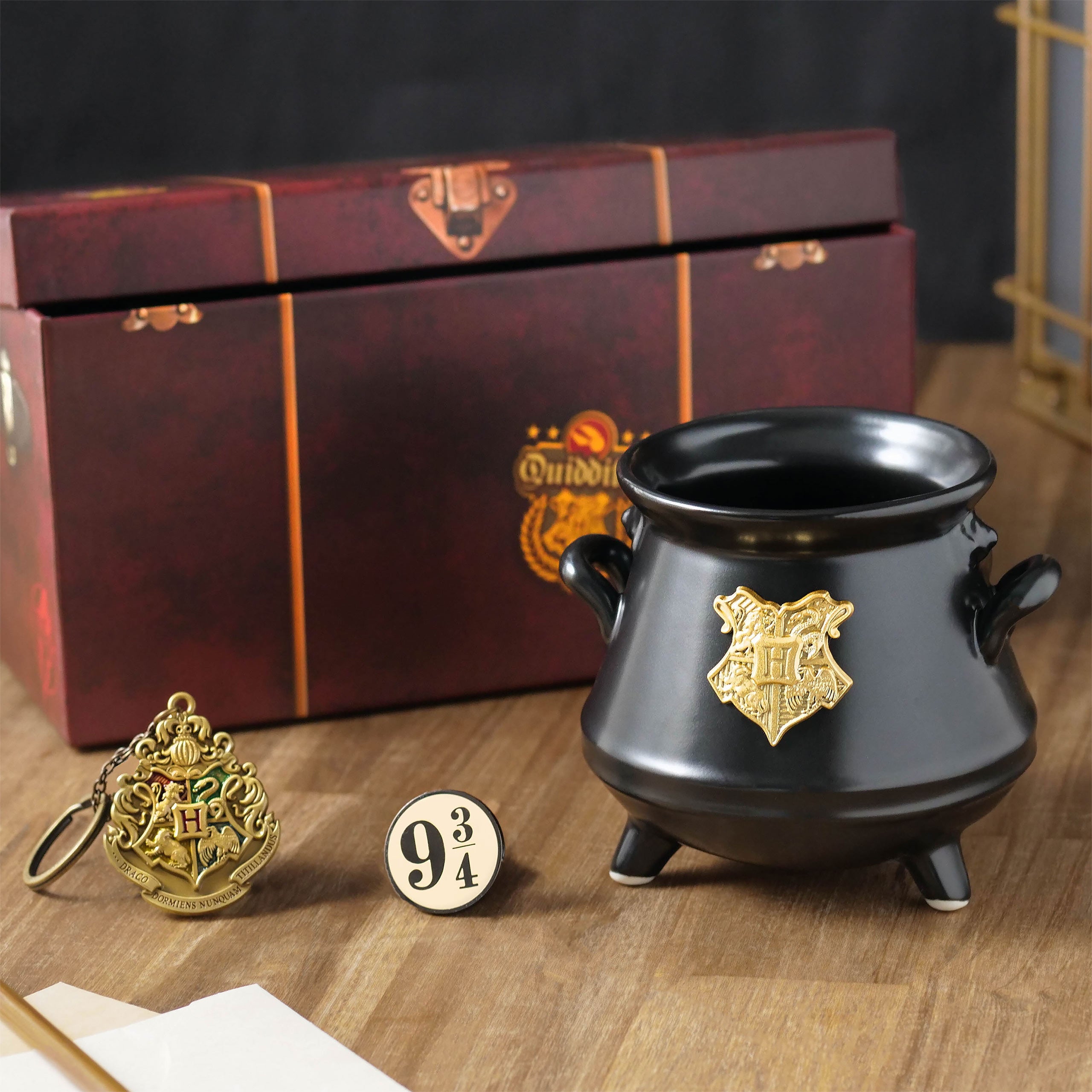 Produktbild Harry Potter - Presentbox med Hogwarts vapensköld