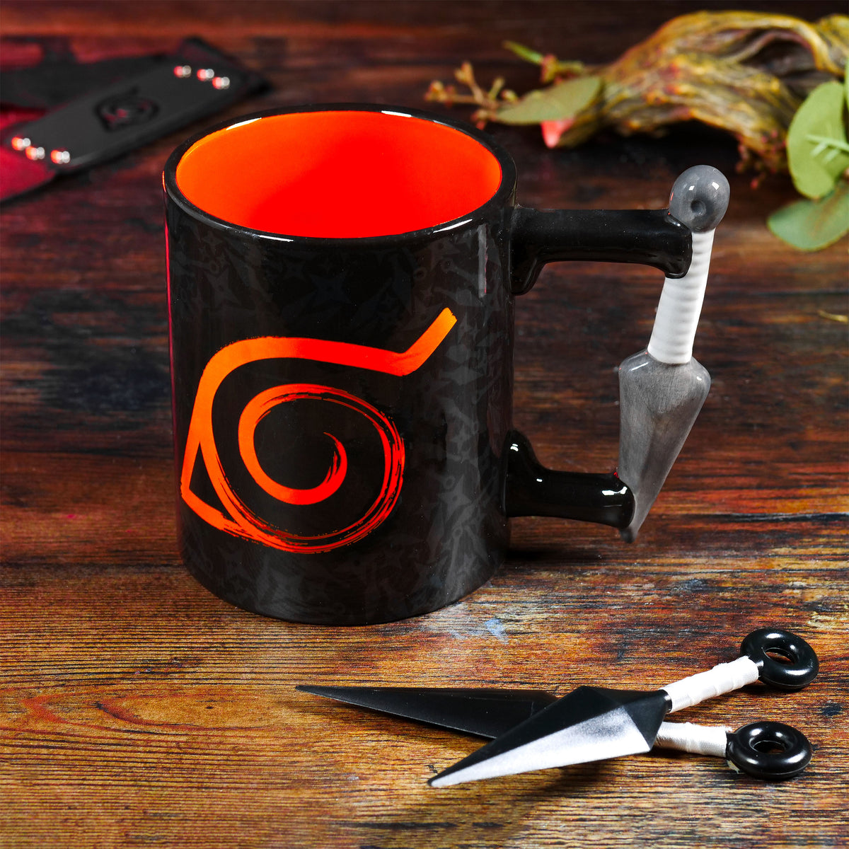 Produktbild Naruto Shippuden - Kunai Konoha 3D Mugg