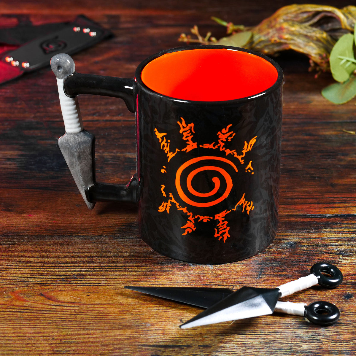 Produktbild Naruto Shippuden - Kunai Konoha 3D Mugg